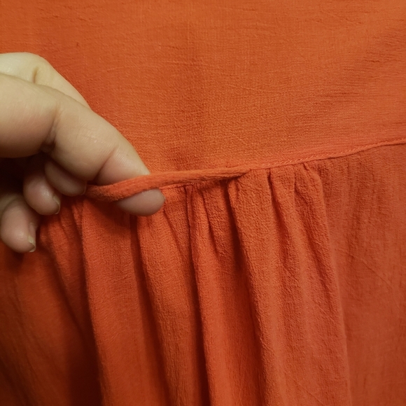 Joie Coral Button Down Blouse Size S - Picture 5 of 11